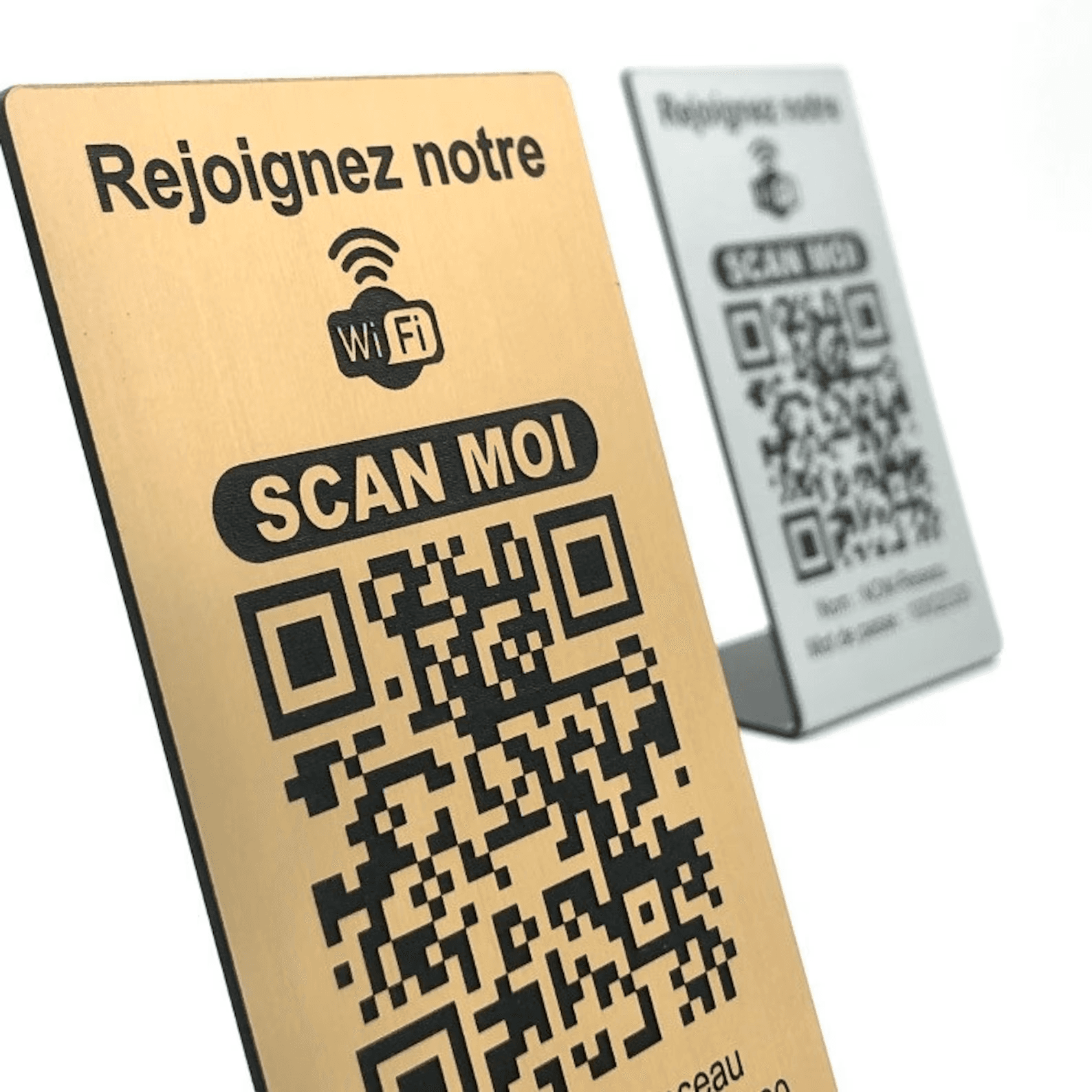 Plaques QR code — QR WiFi