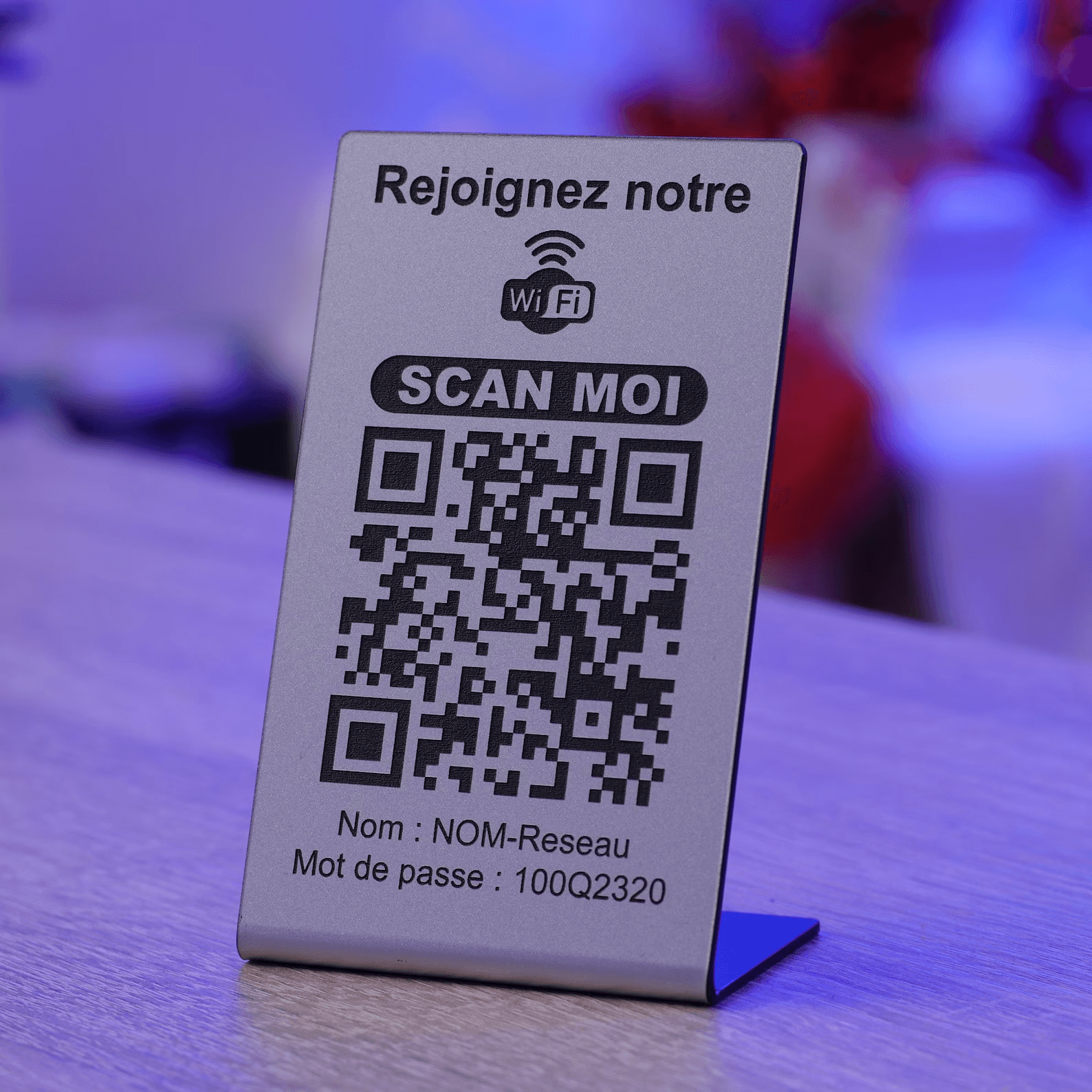Plaques QR code — QR WiFi (3)