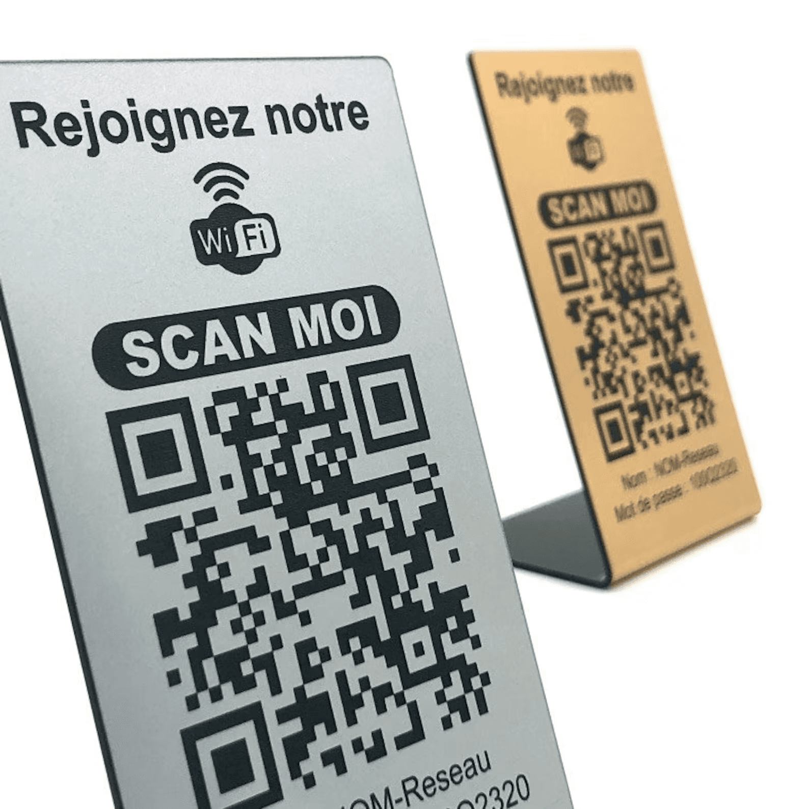 Plaques QR code — QR WiFi (2)